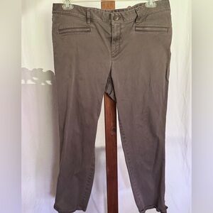 Ann Taylor LOFT Taupe Skinny Ankle pants